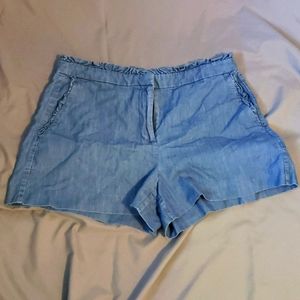 J Crew Ruffle Shorts